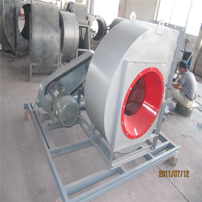 El ventilador centrífugo de fibra de vidrio de automatización impulsado por acoplamiento de cinturón para taller de almacén
