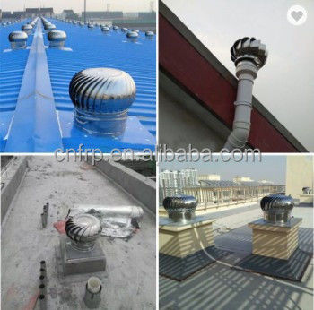 Ventilador de ventilación automática de ciclo extractor con buen producto Turbina eólica montada en el techo