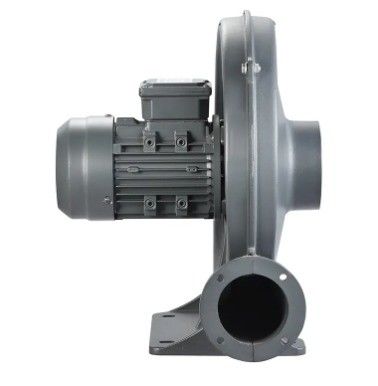 Volumen de aire del ventilador centrífugo de presión media de 3 fases de 4 CV y montaje de pie libre