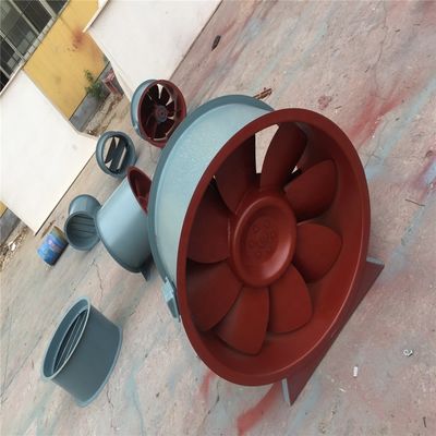 Ventilador de escape de humo para extracción de humo de fuego en zonas peligrosas