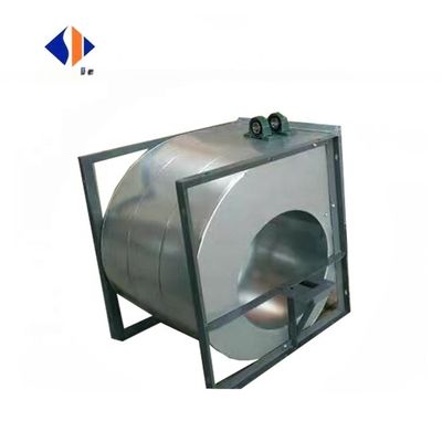 Aire acondicionado de entrada doble ventilador extractor centrífugo con material de hoja de acero