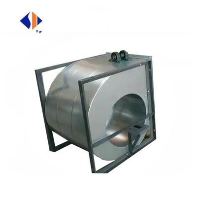 Aire acondicionado de entrada doble ventilador extractor centrífugo con material de hoja de acero