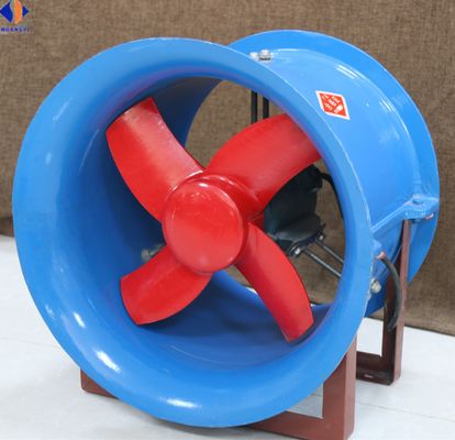 5000-6000 CFM Extractores montados en el suelo de 240v Ventilación de escape de ventilador de pared de flujo axial