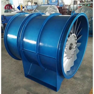 5000-6000 CFM Extractores montados en el suelo de 240v Ventilación de escape de ventilador de pared de flujo axial