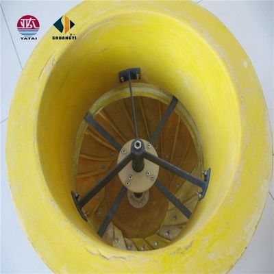 Ventilador de flujo de turbina de plástico industrial de tipo de corriente eléctrica alterna para la demanda del mercado minorista