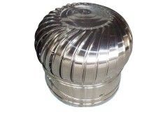 304 techo de acero inoxidable chimeneas para una ventilación óptima de aire sin ventilador de energía