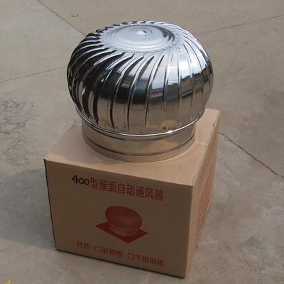 Ventilador de escape de techo de acero inoxidable 200-1500 mm para almacén en el puerto de carga de Qingdao