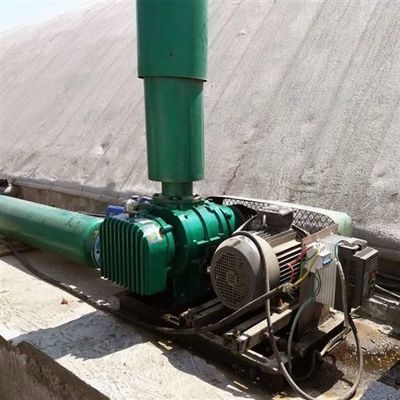 Un pequeño almacén de 15 caballos de fuerza Modelo 100 Tres lobos Roots Blower con 50-200A Calibre