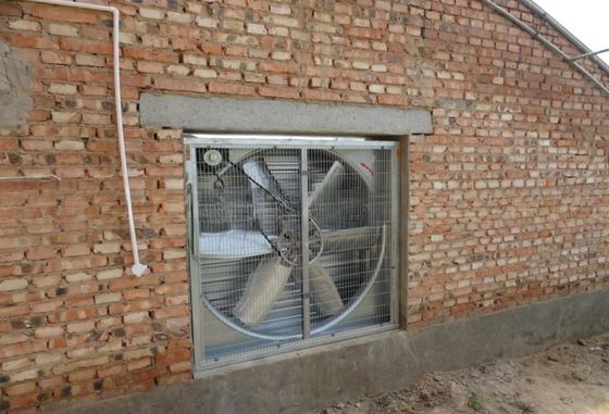 Ventilador de extracción de aire acondicionado de 48 pulgadas montado en la pared con ventilación de invernadero de Siemens Motor Silver