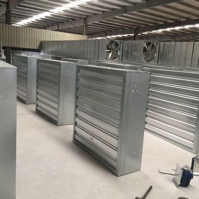 Ventilador de extracción de aire acondicionado de 48 pulgadas montado en la pared con ventilación de invernadero de Siemens Motor Silver