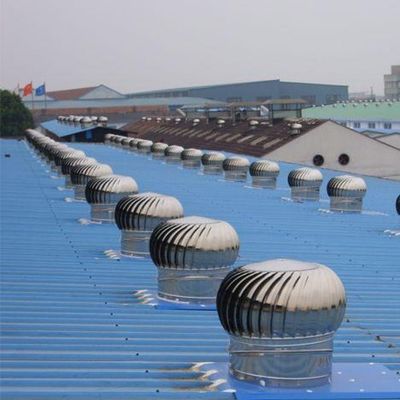 Ventilador de escape de turbina de ventilación de techo impulsado por viento personalizado para una eficiencia óptima