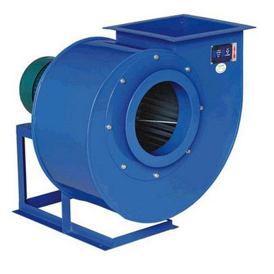Ventilador de escape centrífugo de fibra de vidrio anticorrosión con motor ABB y montaje de pie libre
