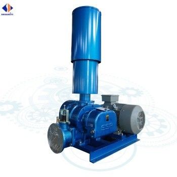 Color de pintura personalizado Soplador de raíces de ventilador centrífugo para acuicultura y tratamiento de aguas residuales