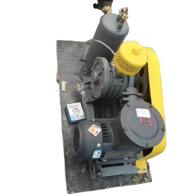 Motor de hierro fundido 0,75-90kw Modelo 200 Soplador de raíces de tres lóbulos para aplicaciones industriales