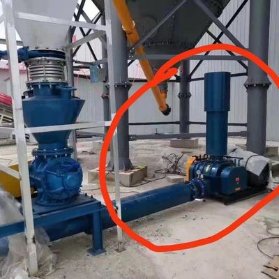 Motor de hierro fundido 0,75-90kw Modelo 200 Soplador de raíces de tres lóbulos para aplicaciones industriales