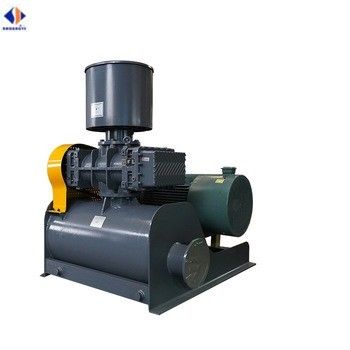 Motor de hierro fundido 0,75-90kw Modelo 200 Soplador de raíces de tres lóbulos para aplicaciones industriales