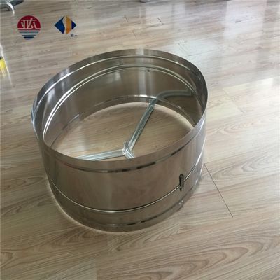 Cuchilla de acero inoxidable sin ventilador de techo eléctrico para ventilación y circulación de aire en el almacén
