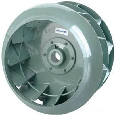 Impulsor centrífugo industrial/rueda/cuchilla con material de FRP/aluminio/hierro fundido