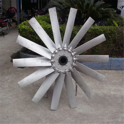 Impulsor centrífugo industrial/rueda/cuchilla con material de FRP/aluminio/hierro fundido