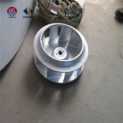 Impulsor centrífugo industrial/rueda/cuchilla con material de FRP/aluminio/hierro fundido