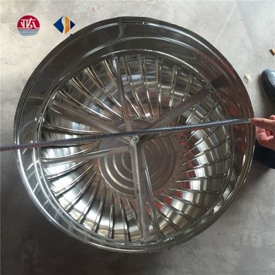 Ventilador de techo sin potencia Turbina Ventilaciones Whirlybird con peso de diseño ligero Kg 4,2-12.5